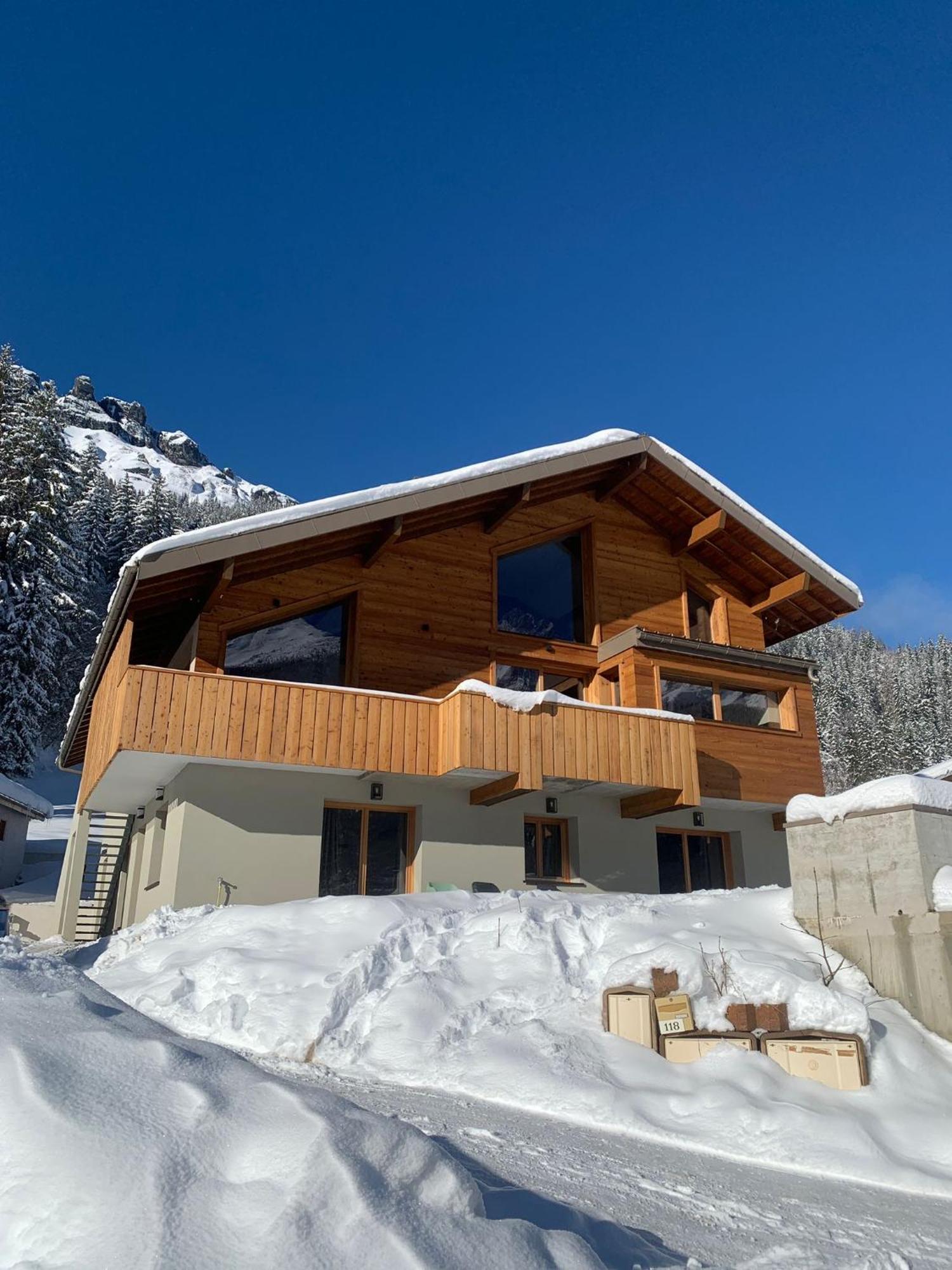 לה קונטמין מונז'ואה Chalet Cristal II מראה חיצוני תמונה
